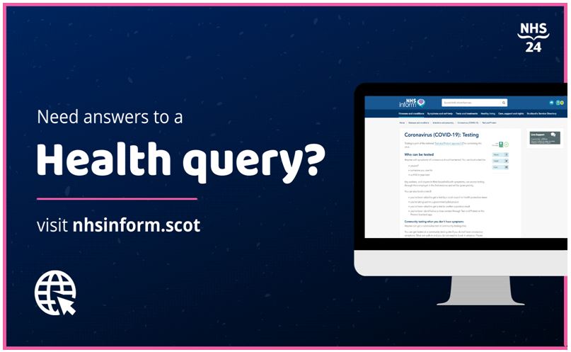 NHS INFORM - Need answers to a health query